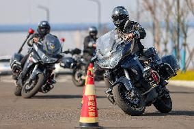 SWAT Members Training Ride in Zhoushan