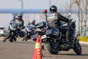 SWAT Members Training Ride in Zhoushan