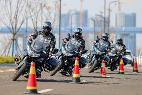 SWAT Members Training Ride in Zhoushan