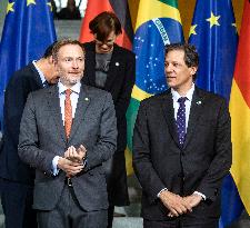German Chancellor Scholz Meets Brazilian President Lula in Berlin