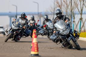 SWAT Members Training Ride in Zhoushan