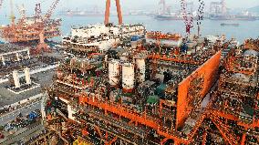 CHINA-QINGDAO-FPSO-CONSTRUCTION (CN)