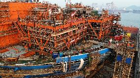 CHINA-QINGDAO-FPSO-CONSTRUCTION (CN)