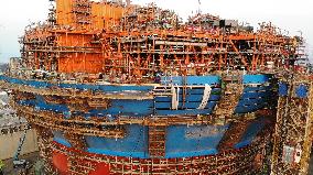 CHINA-QINGDAO-FPSO-CONSTRUCTION (CN)