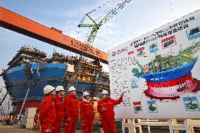 CHINA-QINGDAO-FPSO-CONSTRUCTION (CN)