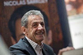 Nicolas Sarkozy Book Signing - Paris