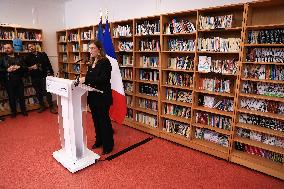 Gabriel Attal Holds 'Shock Of Knowledge’ Press Conference - Paris