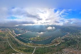 CHINA-GUANGXI-GUIPING-DATENG GORGE-SCENERY (CN)