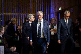 Bill Gates At Rendez-Vous de Bercy - Paris