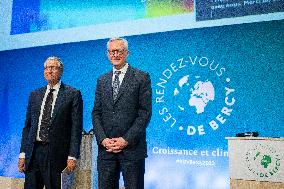 Bill Gates At Rendez-Vous de Bercy - Paris