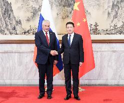 CHINA-BEIJING-WANG XIAOHONG-RUSSIA-INTERIOR MINISTER-MEETING (CN)