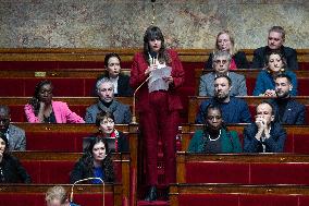 Questions to the government at the National Assembly - Paris