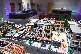 The Preview Of The Lego Life Exhibition At Museo Della Permanente In Milan