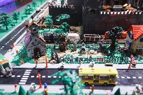 The Preview Of The Lego Life Exhibition At Museo Della Permanente In Milan