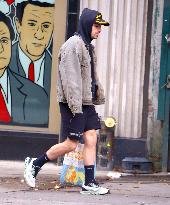 Joe Jonas out in New York