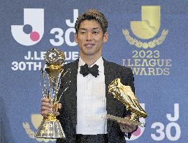 Football: J League awards ceremony