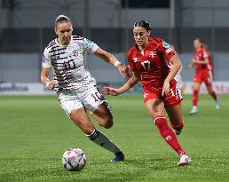 (SP)MALTA-TA'QALI-FOOTBALL-UEFA-WOMEN- NATIONS LEAGUE-MALTA VS LATVIA