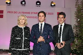 Prix De La Femme D'Influence Award Ceremony At Musee De l'Homme