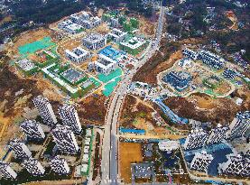 Zifu New Area Construction in Anqing