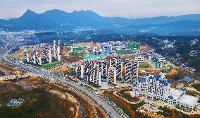 Zifu New Area Construction in Anqing