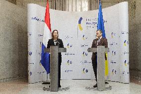 Joint briefing of Ukrainian and Dutch FMs in Kyiv