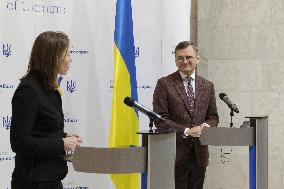 Joint briefing of Ukrainian and Dutch FMs in Kyiv