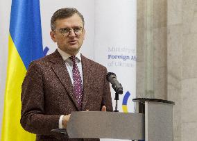 Joint briefing of Ukrainian and Dutch FMs in Kyiv