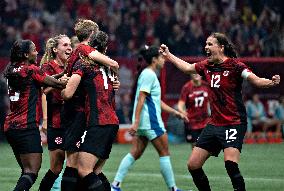 (SP)CANADA-VANCOUVER-FOOTBALL-WOMEN-FRIENDLY-CANADA VS AUSTRALIA