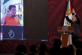 Andres Manuel Lopez Obrador, President Of Mexico News Conference