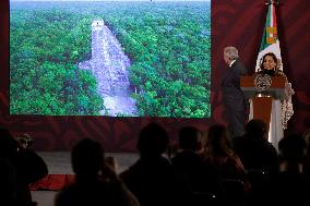 Andres Manuel Lopez Obrador, President Of Mexico News Conference