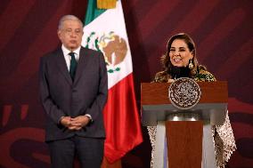 Andres Manuel Lopez Obrador, President Of Mexico News Conference