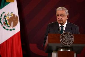 Andres Manuel Lopez Obrador, President Of Mexico News Conference