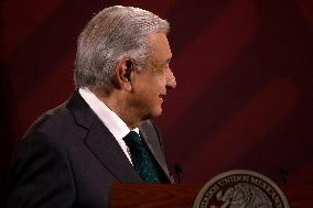 Andres Manuel Lopez Obrador, President Of Mexico News Conference