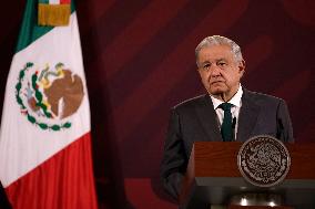 Andres Manuel Lopez Obrador, President Of Mexico News Conference