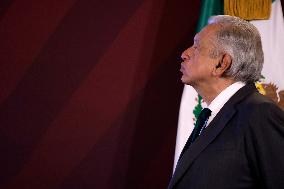 Andres Manuel Lopez Obrador, President Of Mexico News Conference