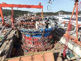 Asia's First FPSO Main Body Completed