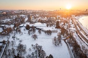 Aerial view of Pirita district