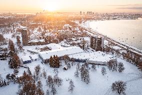 Aerial view of Pirita district