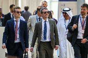 Crown Prince Federik Of Denmark Attends COP28 In Dubai