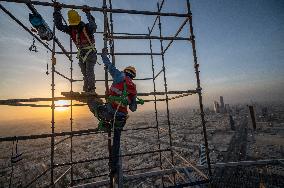 Riyadh’s Majdoul Tower Under Construction - Saudi Arabia