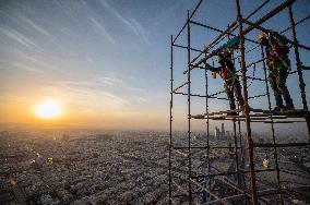 Riyadh’s Majdoul Tower Under Construction - Saudi Arabia