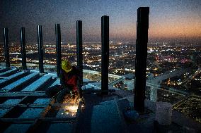 Riyadh’s Majdoul Tower Under Construction - Saudi Arabia
