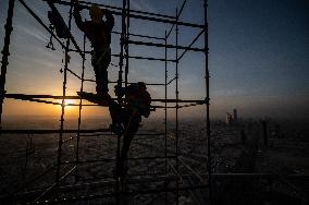 Riyadh’s Majdoul Tower Under Construction - Saudi Arabia