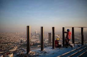 Riyadh’s Majdoul Tower Under Construction - Saudi Arabia