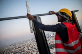 Riyadh’s Majdoul Tower Under Construction - Saudi Arabia