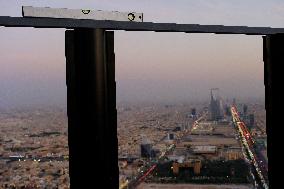 Riyadh Seen From Majdoul Tower - Saudi Arabia