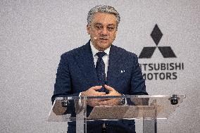 Renault, Nissan And Mitsubishi Motors Hold Joint Press Conference - Paris