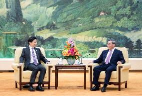 CHINA-BEIJING-LI QIANG-SINGAPORE-LAWRENCE WONG-MEETING (CN)