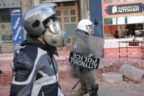 Protest In Memoriam Of Alexis Grigoropoulos