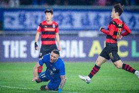 (SP)CHINA-WUHAN-FOOTBALL-AFC CHAMPIONS LEAGUE-WUHAN THREE TOWNS FC VS POHANG STEELERS (CN)